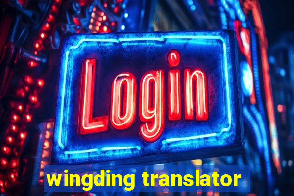 wingding translator